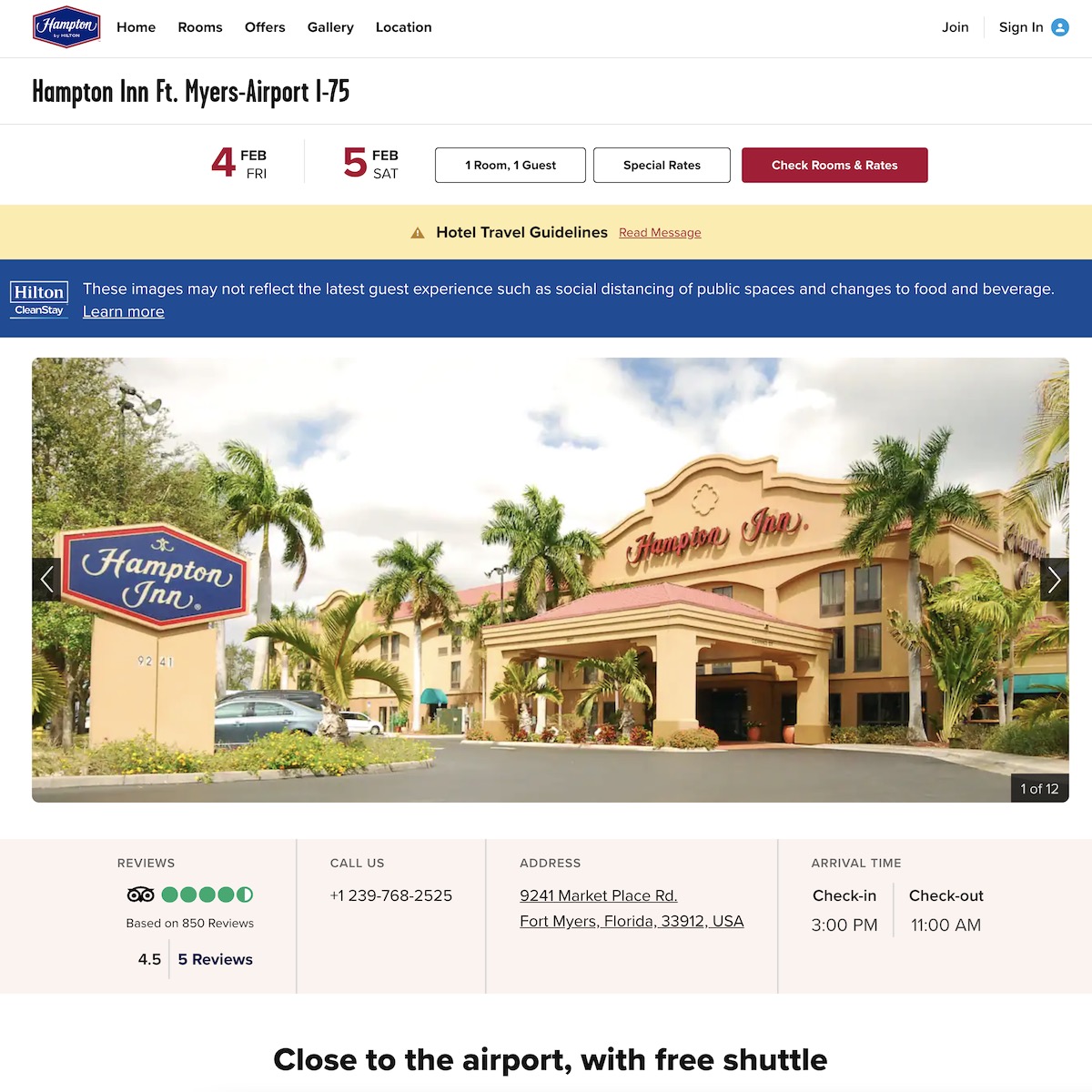 Hampton Inn Ft. Myers-Airport I-75